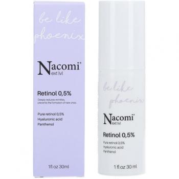 Nacomi Next Level Be Like Phoenix Anti-Wrinkle Retinol Night Serum 0.5% 30ml