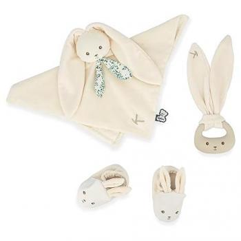 Estuche de Nacimiento Color Crema - Doudou + Mordedor + Patucos - Kaloo K218013