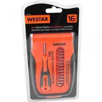 Westar - Set Destornilladores Electronica y Puntas 16 pzs