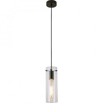 Lámpara Colgante de Interior Acantha en Metal Negro E27 Dimmerizable IP20 - Rabalux