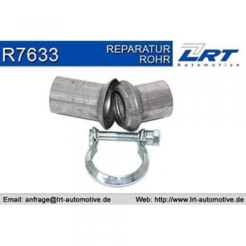 Kit de reparación tubo de escape LRT R7633 para Peugeot 206, 307, 106 II y Renault Clio 1, Clio 2, Twingo 1