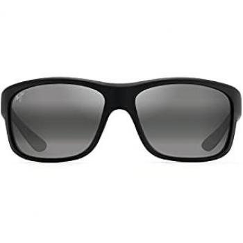Maui Jim Southern Cross 815 Polarized Sunglasses - Black Unisex Frame with Neutral Grey Lens