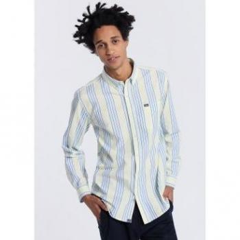 Lois Jeans - Camisa de Manga Larga Amarilla