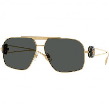 Versace VE2269 Men's Sunglasses Gold Geometric Frame Size 62