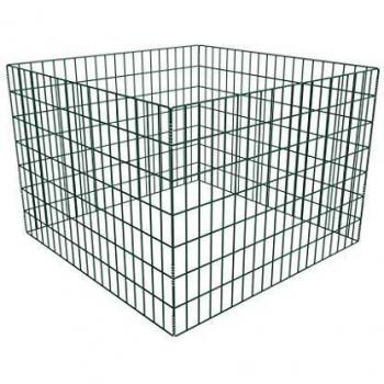 vidaXL Square Mesh Garden Composter 100 x 100 x 70 cm