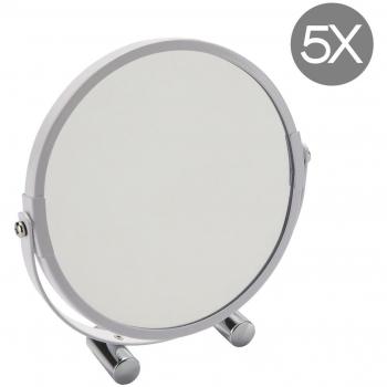 Gedy CO202302100 Espejo de Aumento, Blanco, 3,9x17,2x17,5