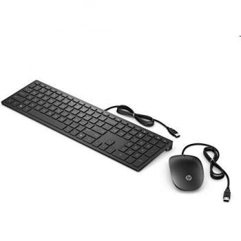 HP Pavilion 400 - Pack con teclado y ratón con cables