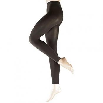 Falke Warm Deluxe, Leggings Para Mujer, 80 DEN, Grey