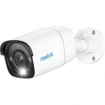 Cámara de vigilancia IP Reolink P340 - 12MP, PoE, exterior, con visión nocturna a color, detección de personas/vehículos/mascotas y audio bidireccional