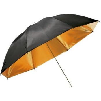 Metz UM-80 G - Paraguas para fotografía, Color Negro y Naranja