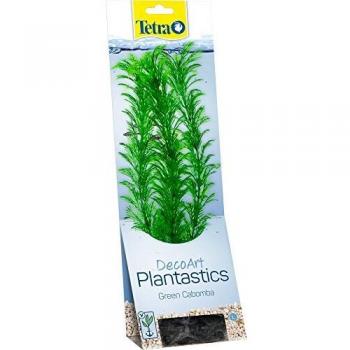 Tetra DecoArt Plantastics Green Cabomba L Réplica con aspecto natural de la planta acuática Cabomba verde