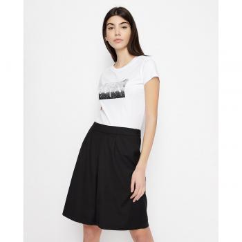 Camiseta de mujer con logo de lentejuelas