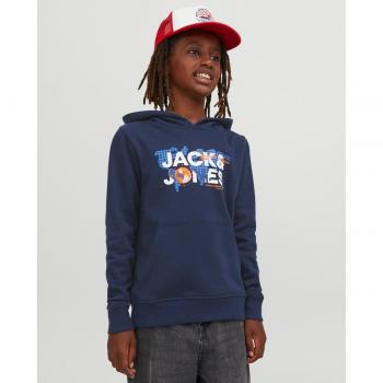 JACK&JONES 12241029 JCODUST SWEAT HOOD SN JNR Niño Sudadera con capucha