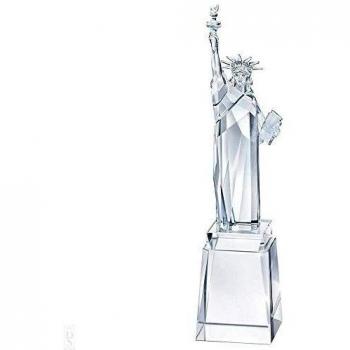 Figurita de Cristal Swarovski - Estatua de la Libertad - 13,6 x 3,1 x 3,1 cm