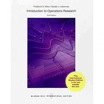 Introduction to operations research (COLLEGE IE OVERRUNS