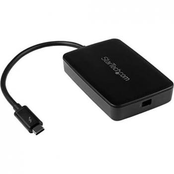StarTech.com TBT3TBTADAP Thunderbolt 3 to Thunderbolt Adapter - Windows and Mac, Black