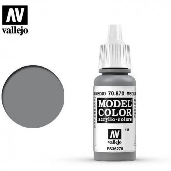 Model Color Medium Sea Grey 70.870 Acrylic Paint - Vallejo