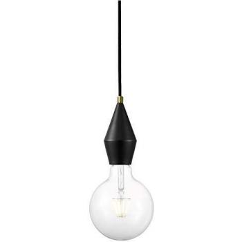 Lámpara Colgante Aud E27 - Negra