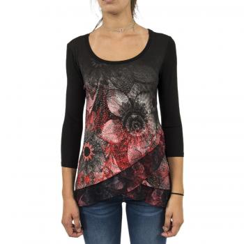 Desigual, Camiseta Sof Negro