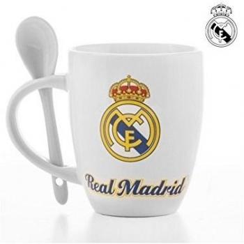 Tazza con cucchiaino real madrid cf