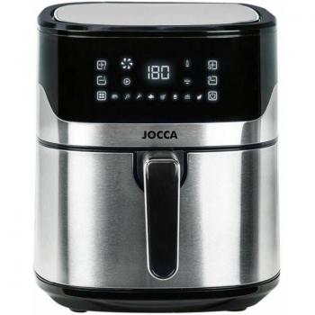 Freidora Digital de Aire Caliente Jocca 6.5L con Pantalla Táctil, 8 Programas, Temperatura Ajustable hasta 200ºC y 1600W, Libre de BPA y PFOA