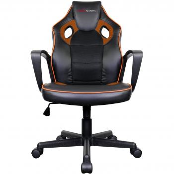 SILLA GAMER MARS GAMING MGC0BO NEGRA-NARANJA