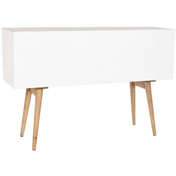 Aparador DKD Home Decor Abeto Algodón Blanco 120 x 35 x 80 cm