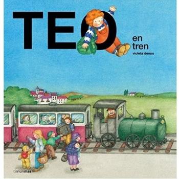 Teo en tren