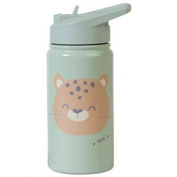 Botella térmica Saro Baby 350ml - Modelos: Dinosaurio, Arco Iris, Pulpo, Tigre, Color Menta