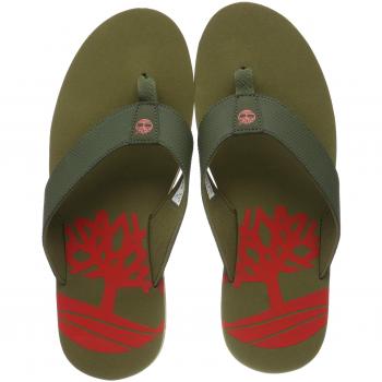Timberland Wild Dunes Synthetic Chanclas Hombre, Verde