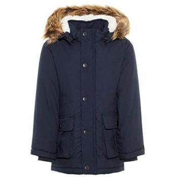 NAME IT Boy - Abrigo de Invierno Azul Azul 80 cm