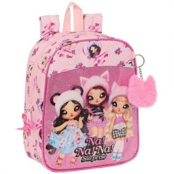 Mochila Infantil Na!Na!Na! Surprise Fabulous Rosa 22 x 27 x 10 cm