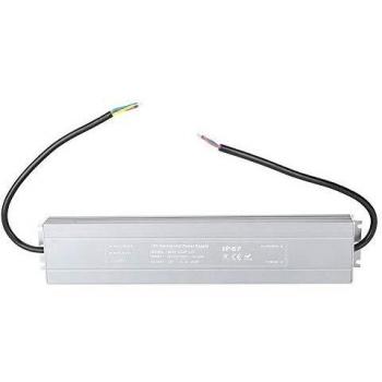 Adaptador de transformador de controlador de fuente de alimentaci¨®n LED de 200W 8.3A 24VDC, interruptor de fuente de alimentaci¨®n LED impermeable de 24VDC para luces de tira
