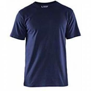 Blaklader Round Neck T-Shirt 5-Pack Navy Size S