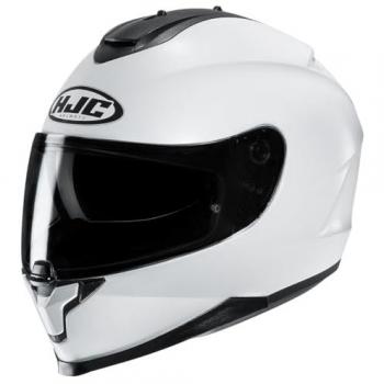 HJC Casco Integral C70N Blanco Perlado con diseño aerodinámico, sistema de ventilación avanzado, interior desmontable y lavable, visera antivaho y protección UV