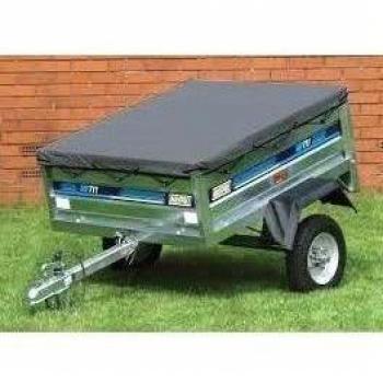 Impermeable resistente cubierta de remolque 7 'x 5'