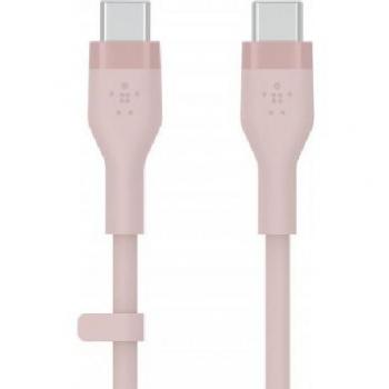 Belkin BOOST↑CHARGE Flex USB-C to USB-A Cable, 1m, Pink