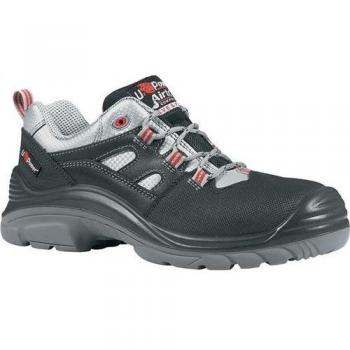 U-power Zapato de seguridad Corner talla 43 cuero negro / gris / rojo S3 src EN20345 u.power