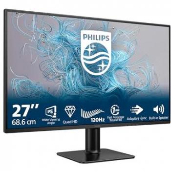 Monitor Philips 27E2N2500/00 27 IPS Quad HD 2560x1440 120Hz HDR10 1ms HDMI/DP Negro