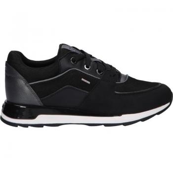 Zapatillas deportivas de Mujer Marca Geox Modelo D New Aneko B Abx, color negro, impermeables, con tecnología transpirable y suela antideslizante