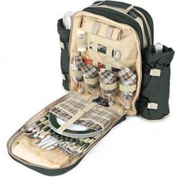 Greenfield Collection Luxury - Mochila con accesorios para picnic