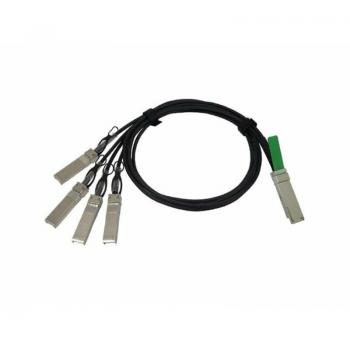 Cisco QSFP - 4xSFP10G, 3m Cable de fibra óptica e InfiniBand QSFP+ 4 x SFP+ Negro