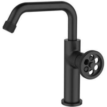 Grifo de Lavabo Indus Negro con Cartucho Ø 25 mm - Essebagno