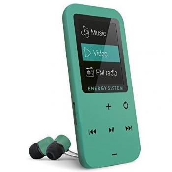 Energy MP4 Touch Mint (Mp4 Player, 8, Touch Buttons, FM Radio)