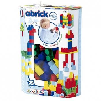 Smoby - Caja 75 piezas maxi abrick azul