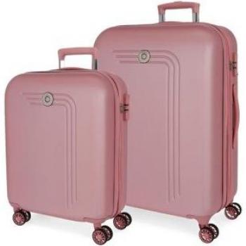Juego de Maletas Movom Riga rígidas 55-70cm rosa