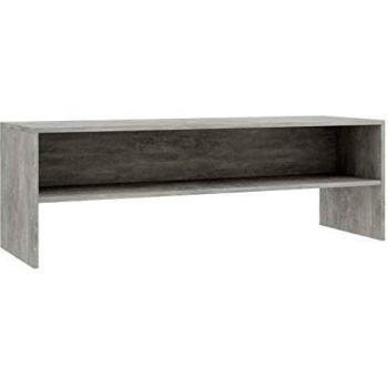Meuble TV Gris cement 120 x 40 x 40 cm Aggloméré