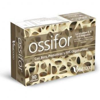 Vital 2000 Ossifor Suplemento de Calcio y Vitamina D3 - 30 Cápsulas