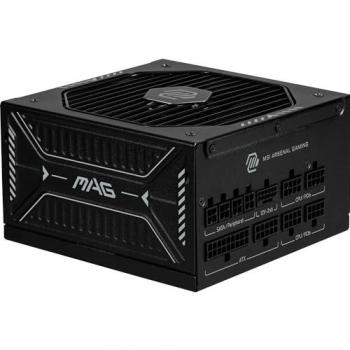 Fuente de Alimentación MSI MAG A1000GLS PCIE5 1000W 80 Plus Gold ATX 3.1 Modular con Soporte GPU PCIe 5.1