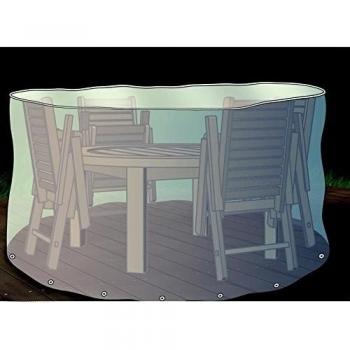 Gartenstuhl-Kissen - Funda Protectora para Mesa Redonda y sillas de jardín